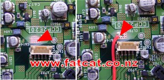 RED Wire / +5VDC Location